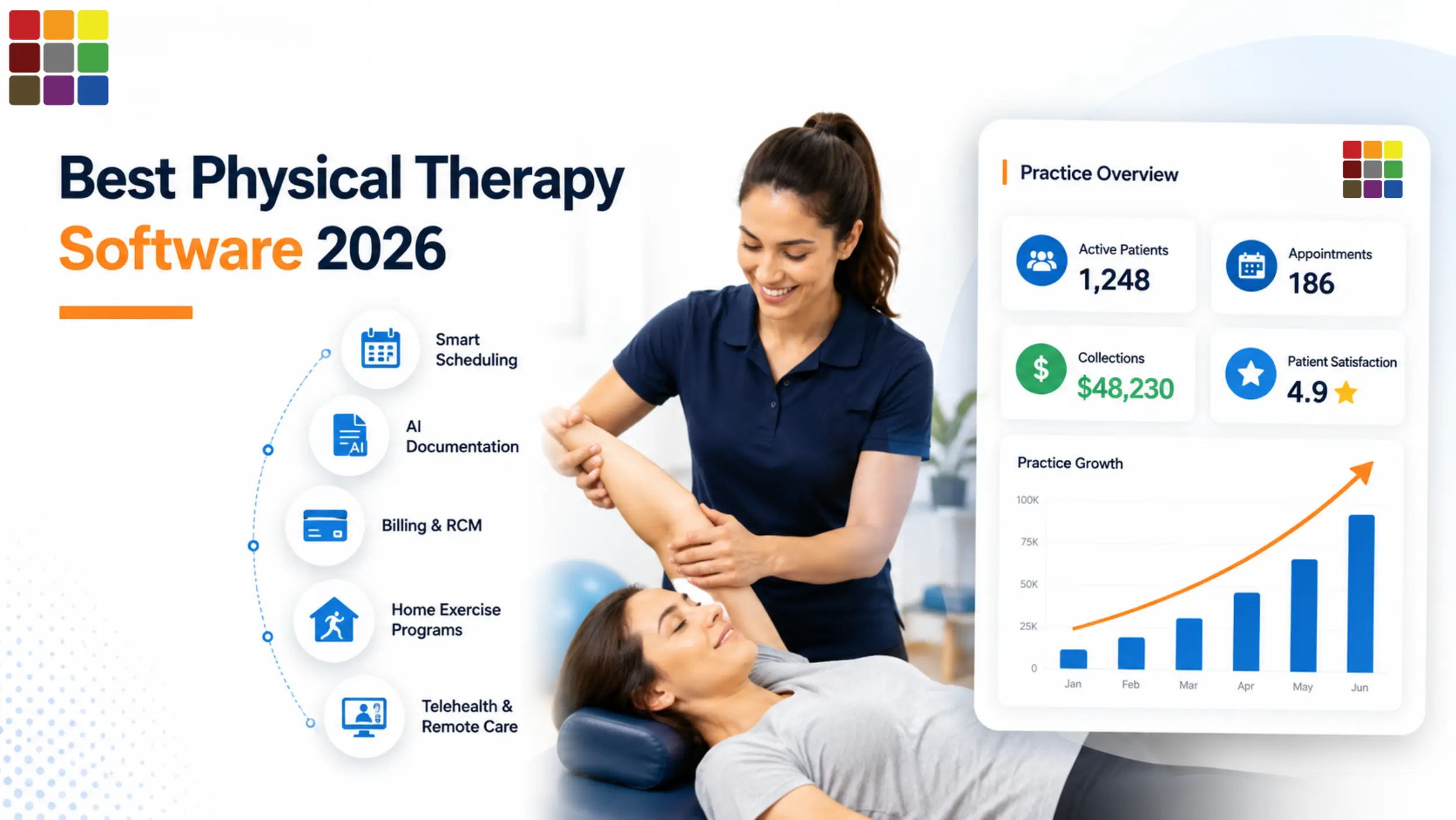 Best physical therapy software in 2026 buyer's guide