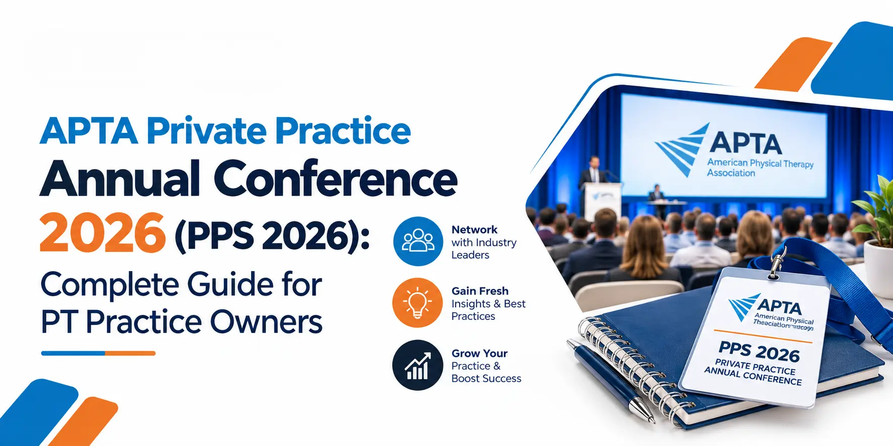 APTA Private Practice Annual Conference 2026 (PPS 2026) guide for PT, OT and SLP practice owners
